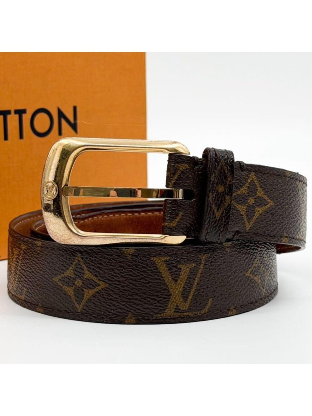 Louis Vuitton Ceinture Ellipse Monogram Belt Seattle Pont Neuf